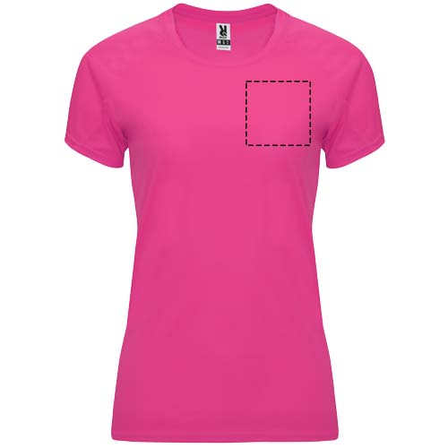 Bahrain 135 g/m2 short sleeve women's sports t-shirt