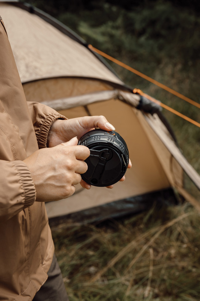 Nordic Drift Everest RCS Portable camping lantern with crank