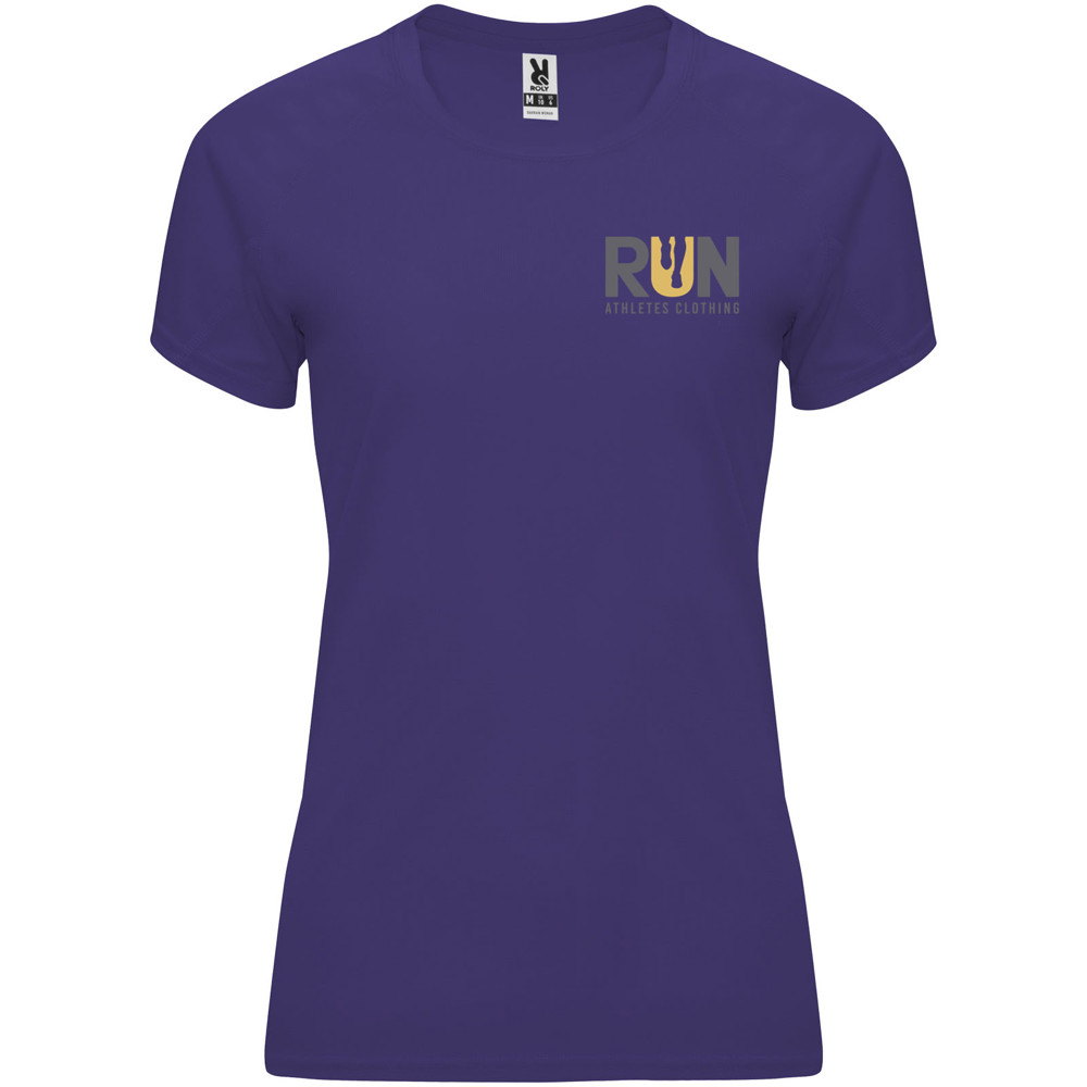 Bahrain 135 g/m2 short sleeve women's sports t-shirt