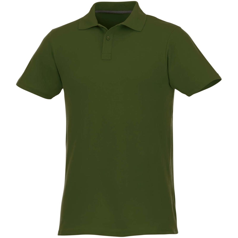 Helios 180 g/m2 short sleeve men's polo - Army green