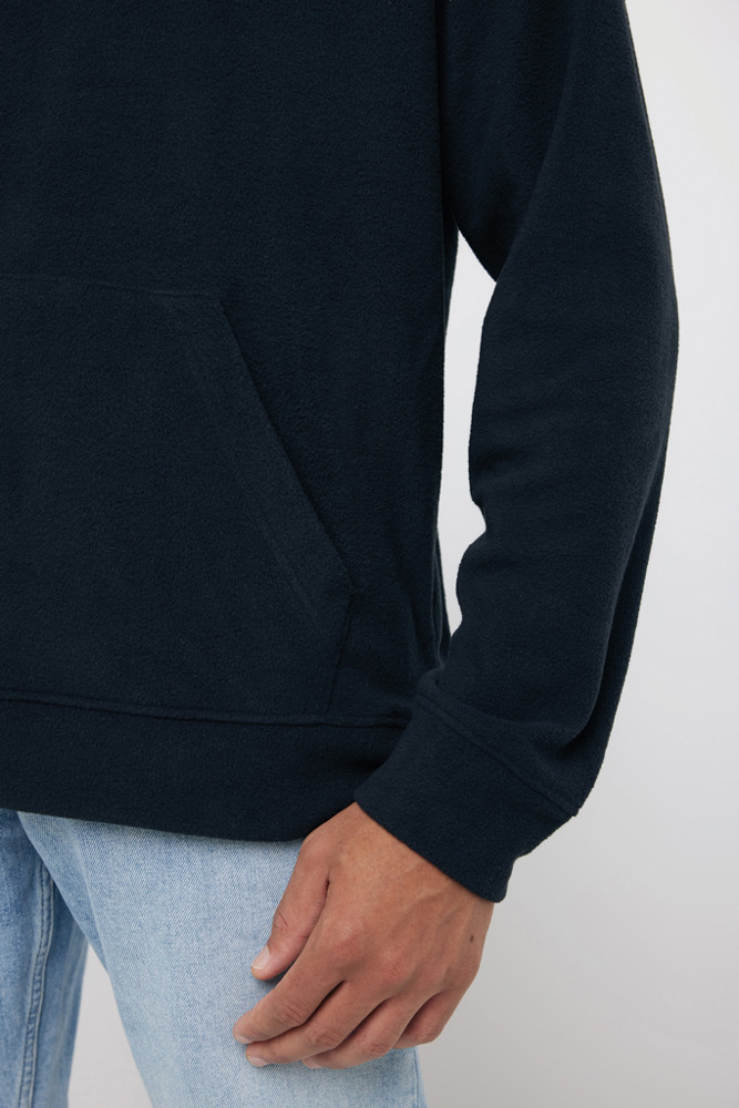 IQONIQ Trivor recycled polyester microfleece hoodie