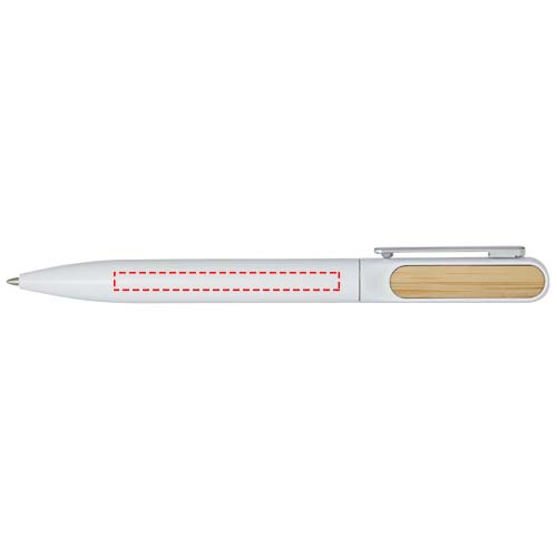 Blanca recycled aluminium ballpoint pen (blue ink)