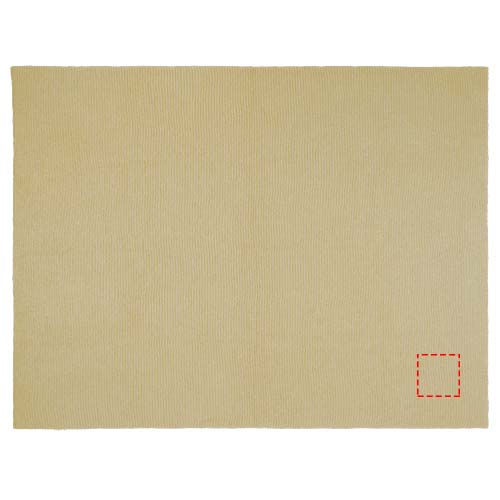 Suzy 150 x 120 cm GRS polyester knitted blanket