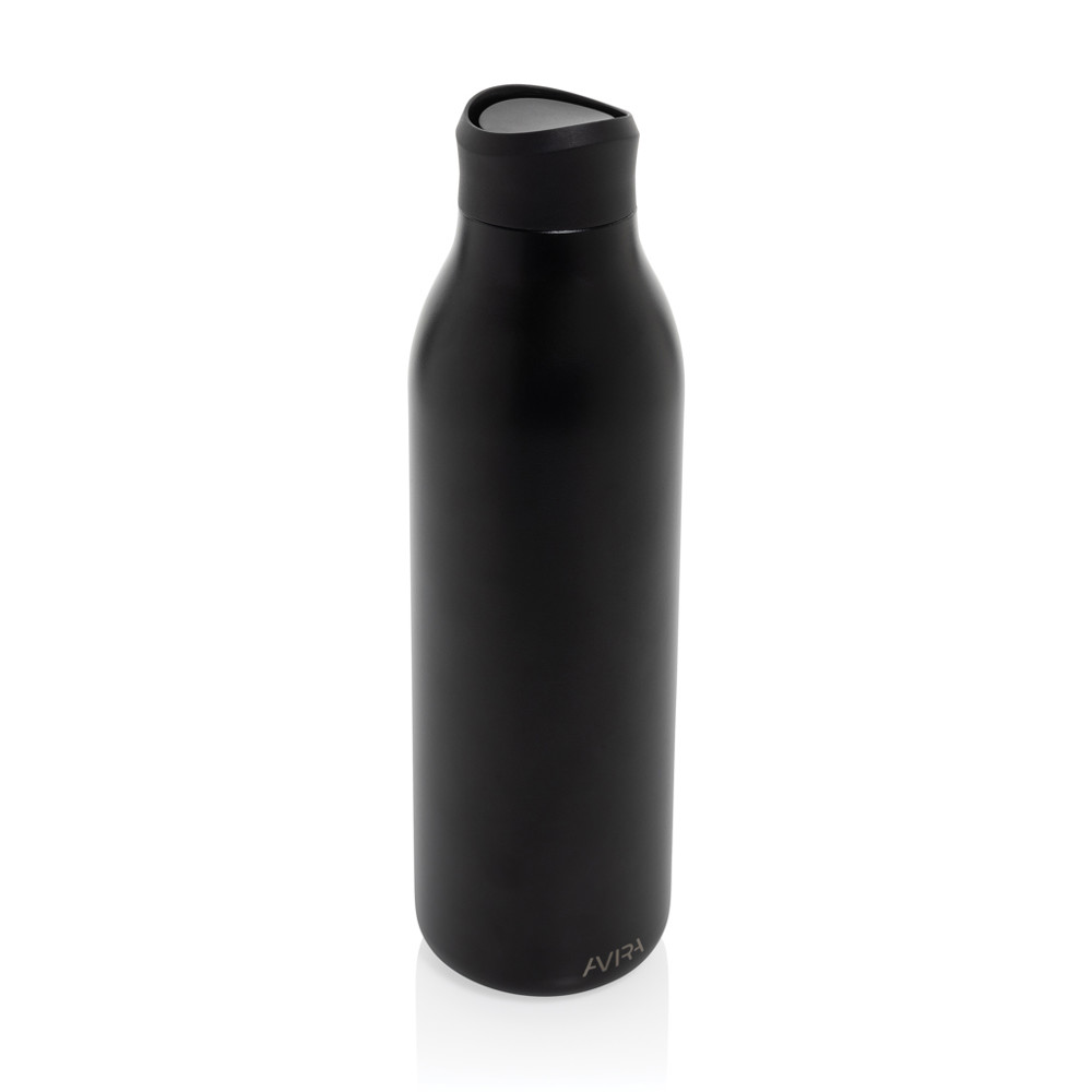 Avira Alok RCS re-steel 360 waterbottle 600ML - black (± PMS Black)