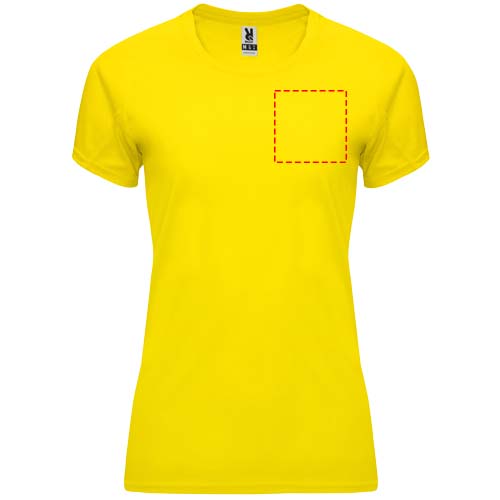 Bahrain 135 g/m2 short sleeve women's sports t-shirt