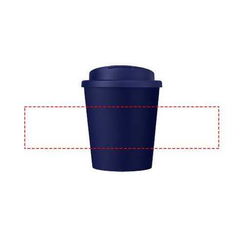 Americano® Espresso Eco 250 ml recycled tumbler with spill-proof lid 