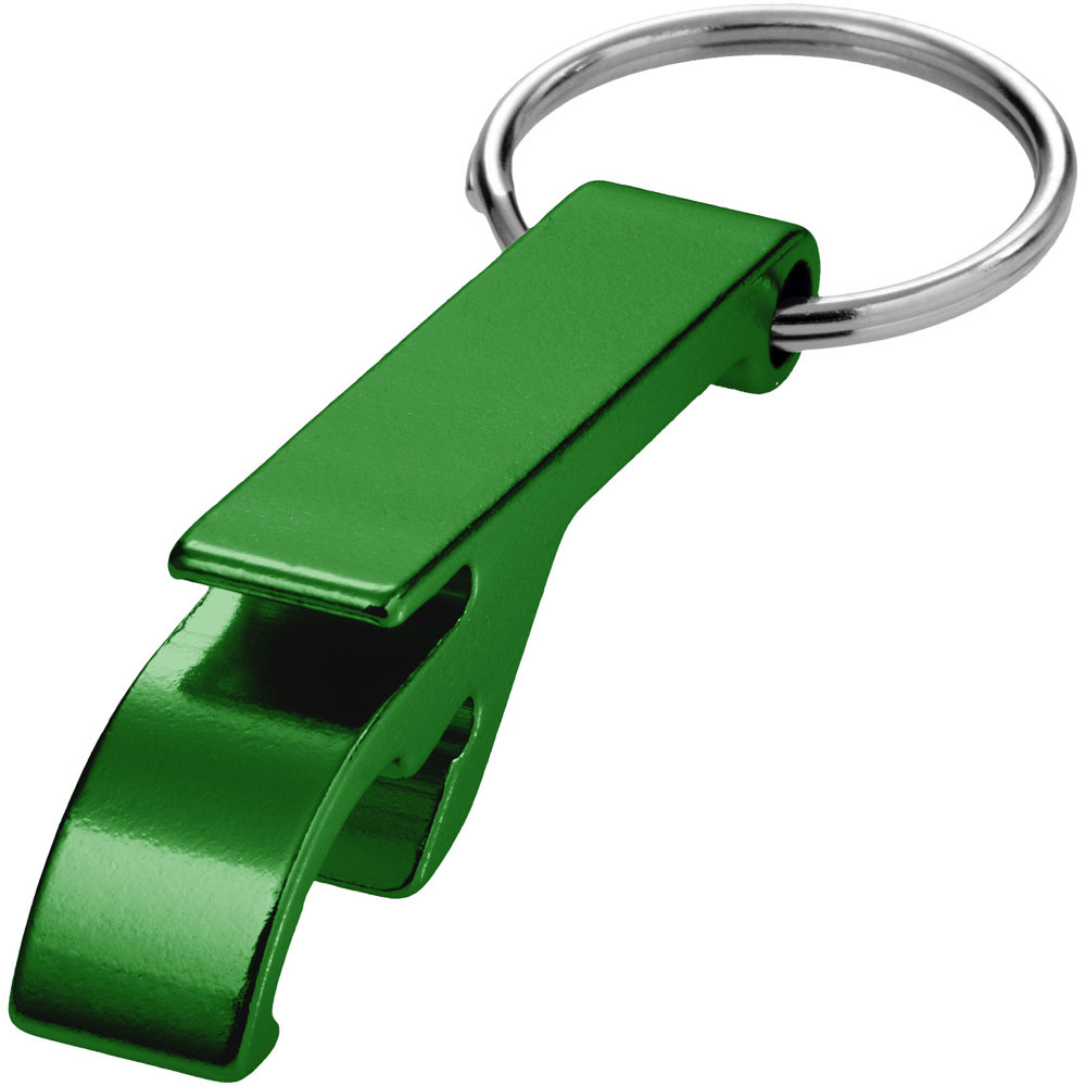 Tao bottle and can opener keychain - Green