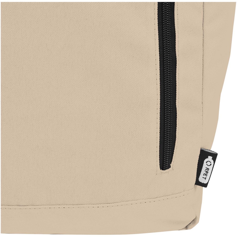 Byron 15.6" GRS RPET roll-top backpack 18L
