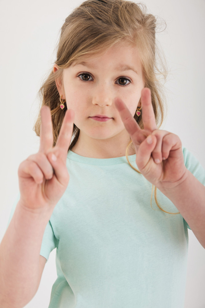 IQONIQ Koli kids lightweight recycled cotton t-shirt