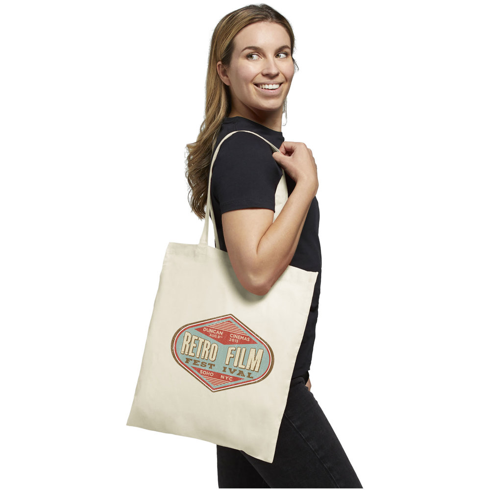Carolina 100 g/m² cotton tote bag 7L