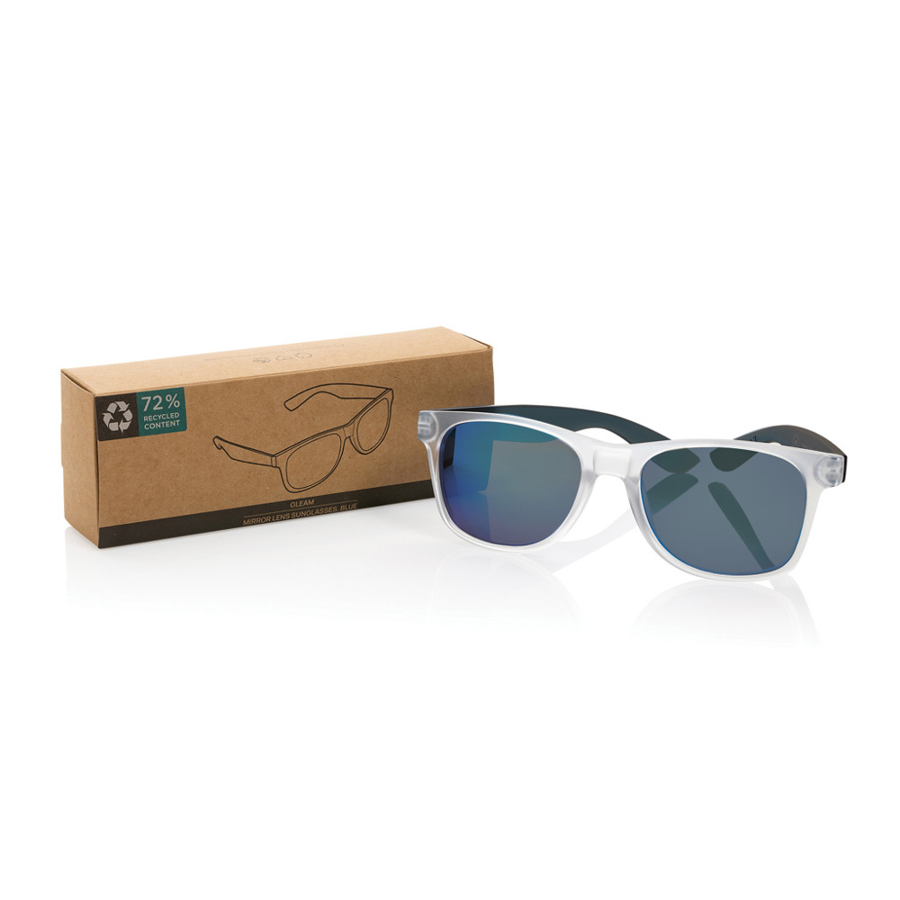 Gleam RCS recycled PC mirror lens sunglasses