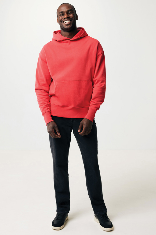 IQONIQ Yoho recycled cotton relaxed hoodie