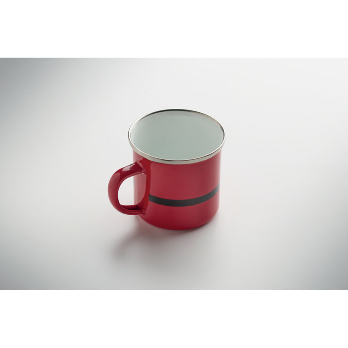 SANTAMEL - Santa enamel vintage mug 300ml