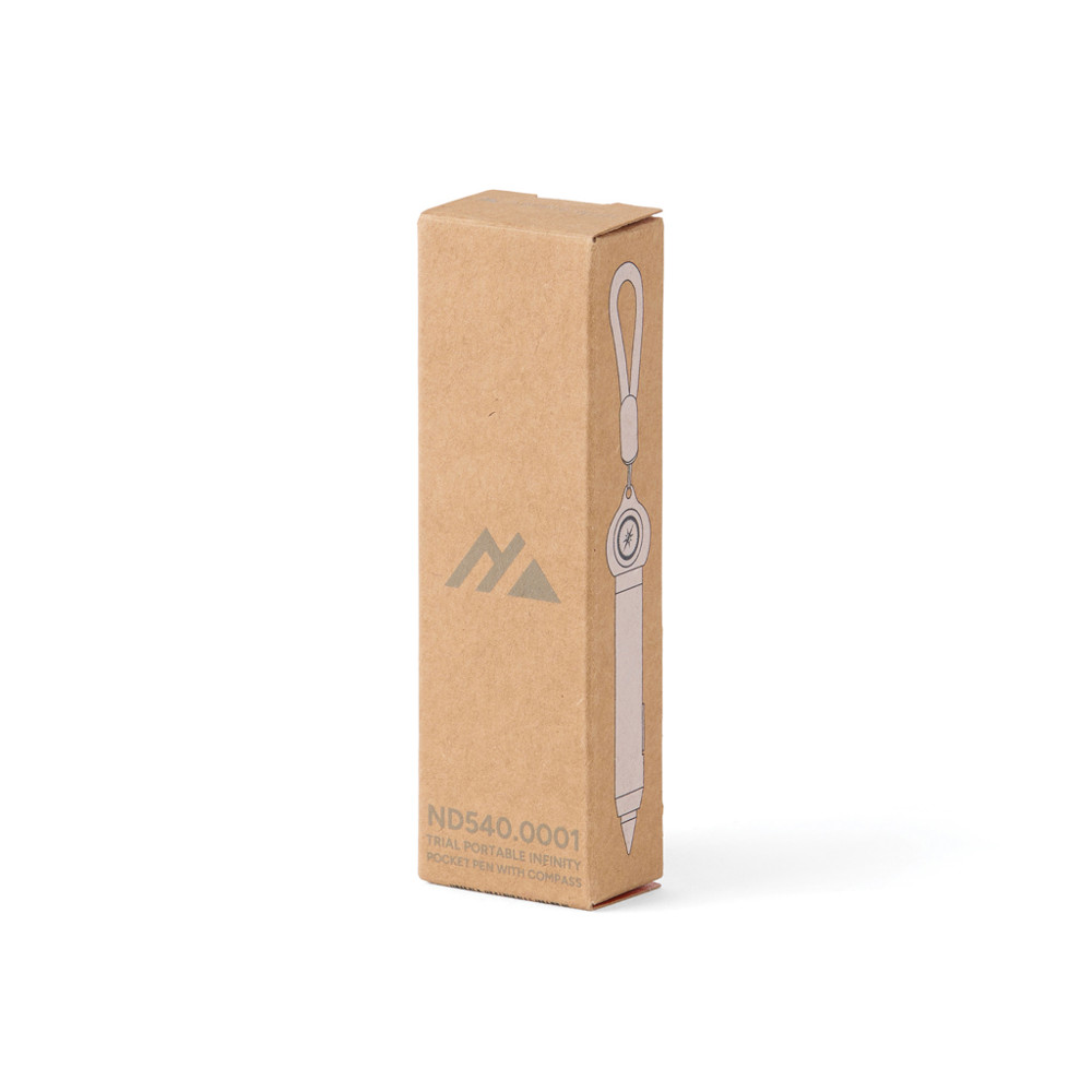 Nordic Drift Trail RCS Portable Infinity Pocket Pen+Compass