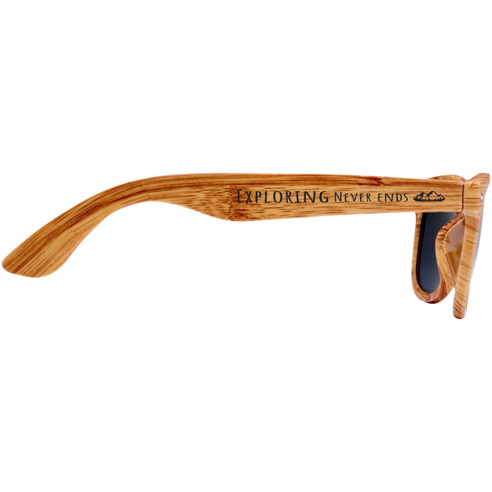 Mira wood-look sunglasses