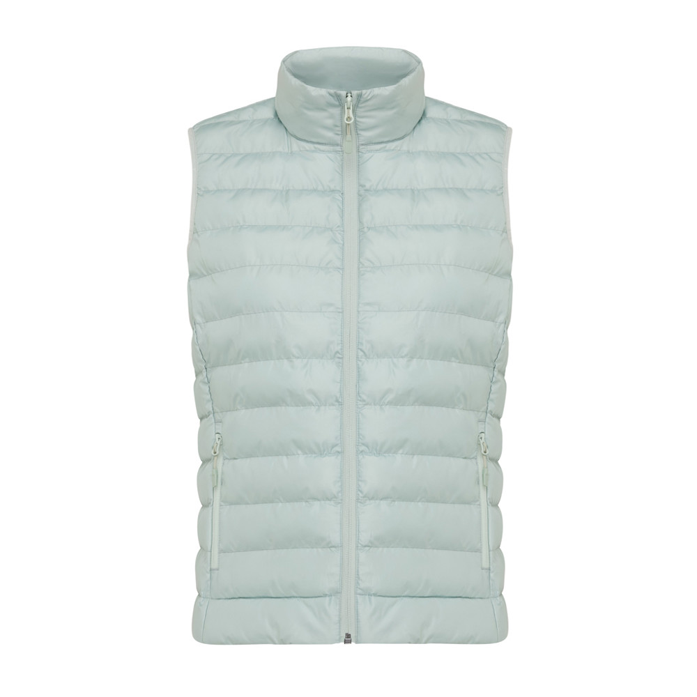 IQONIQ Meru women recycled polyester bodywarmer - iceberg green (± PMS 15-5205 TCX)