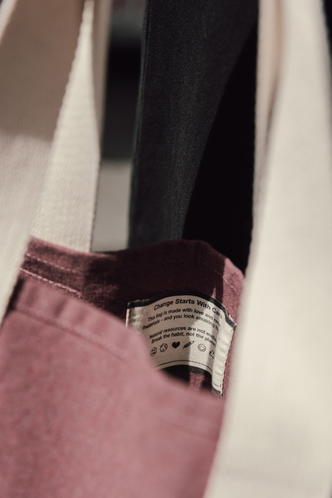 BEAU AWARE™ Beach bag 400gsm recycled canvas, with side hand