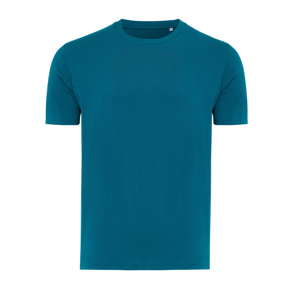 IQONIQ Sierra lightweight recycled cotton t-shirt - dark teal (± PMS 19-4535 TCX)