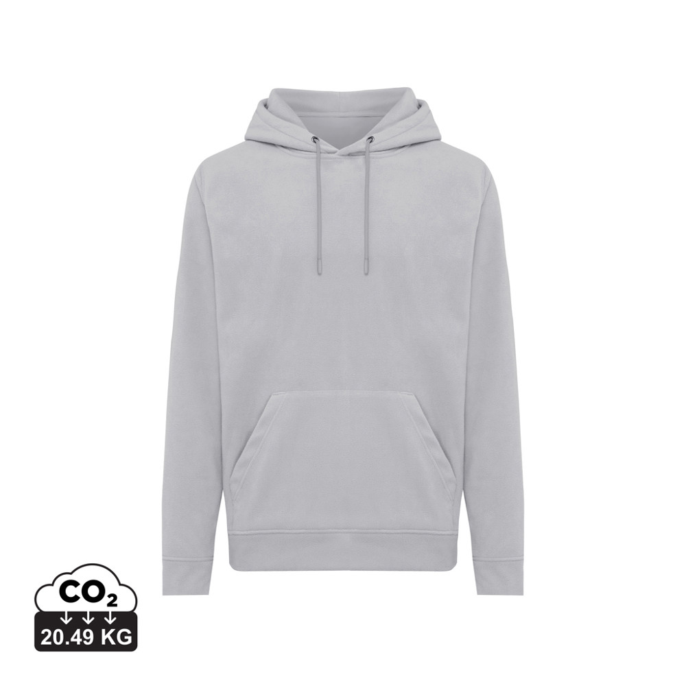 IQONIQ Trivor recycled polyester microfleece hoodie