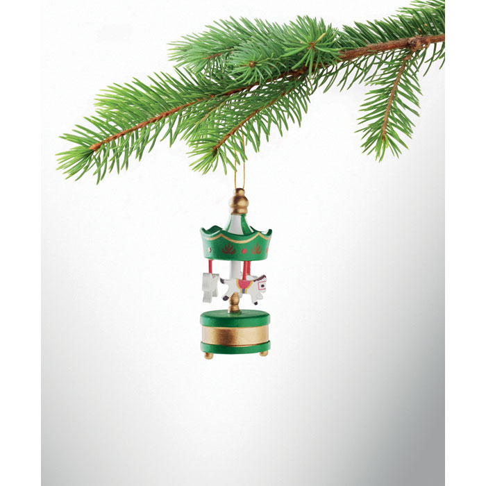WHIRL - Wooden carousel ornament