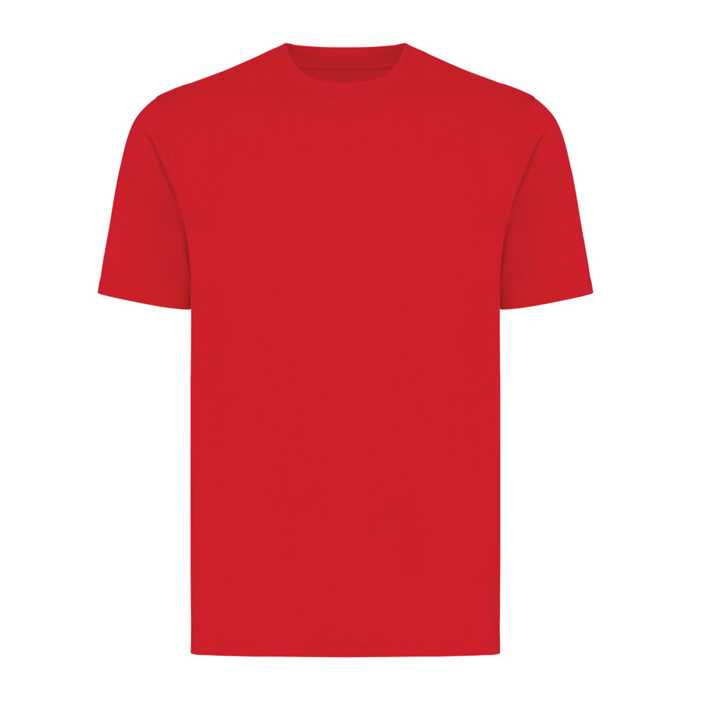 IQONIQ Sierra lightweight recycled cotton t-shirt - red (± PMS 19-1757 TCX)