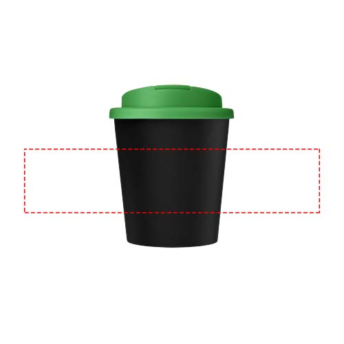 Americano® Espresso Eco 250 ml recycled tumbler with spill-proof lid 
