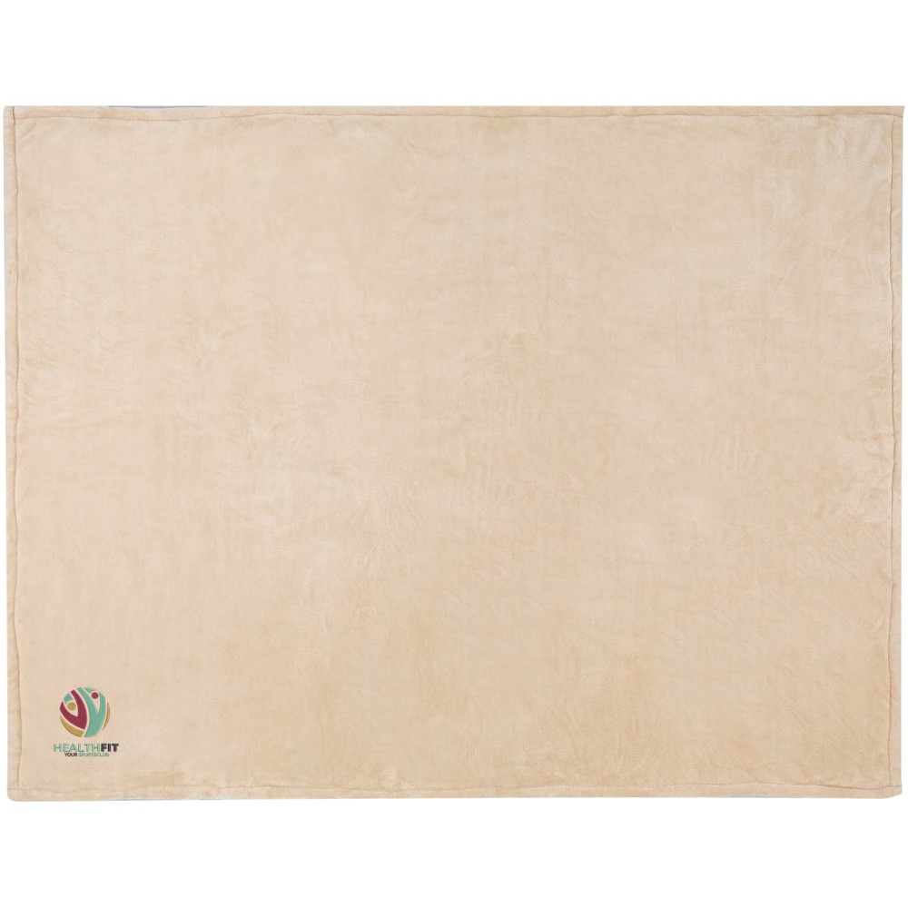 Ashen GRS recycled sherpa blanket