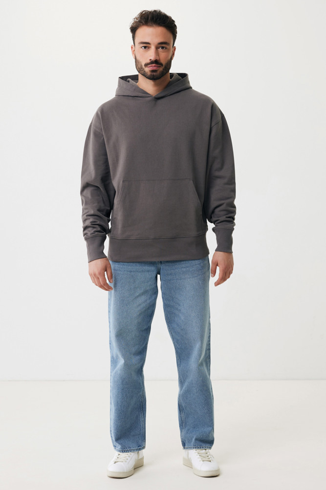 IQONIQ Yoho recycled cotton relaxed hoodie