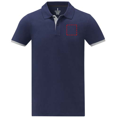 Morgan 200 g/m2 short sleeve men's duotone polo