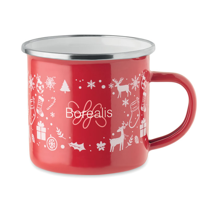 SEASOMEL - Christmas enamel mug 300ml