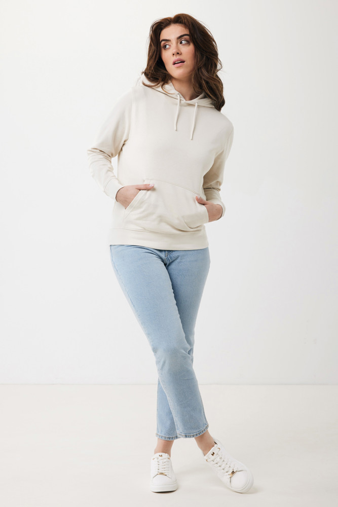 IQONIQ Rila lightweight recycled cotton hoodie