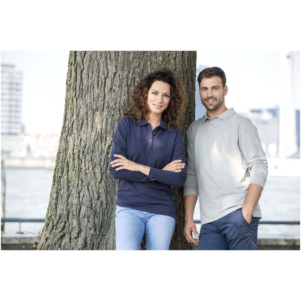 Calgary 180 g/m2 long sleeve men's polo
