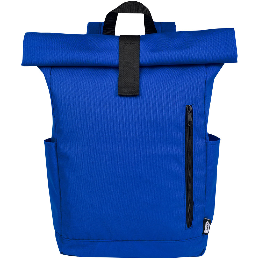 Byron 15.6" GRS RPET roll-top backpack 18L