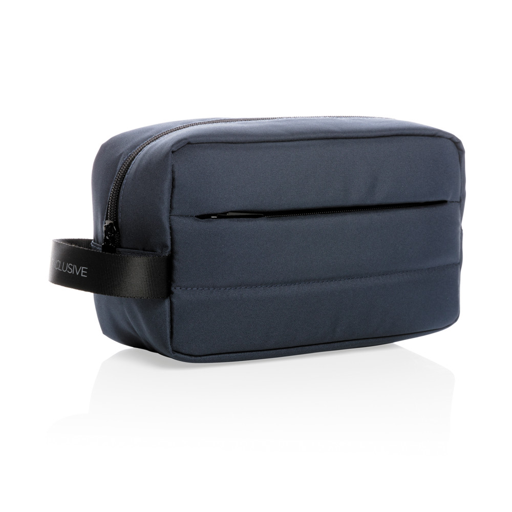 Impact AWARE™ RPET toiletry bag - navy (± PMS 539)