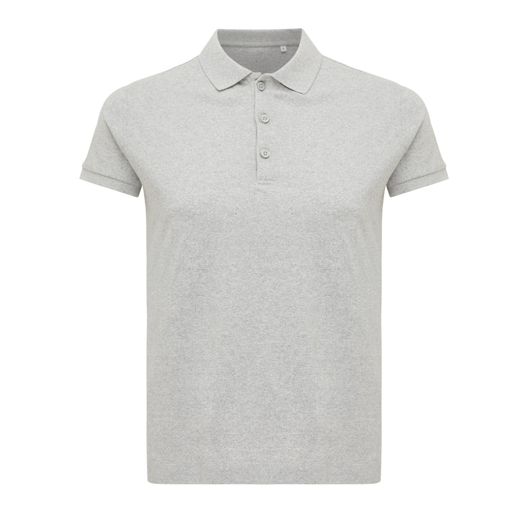 IQONIQ Yosemite women recycled cotton pique polo - heather grey (± PMS heather grey)