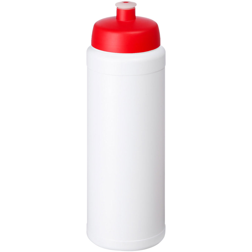 Baseline® Plus 750 ml bottle with sports lid - White, Red