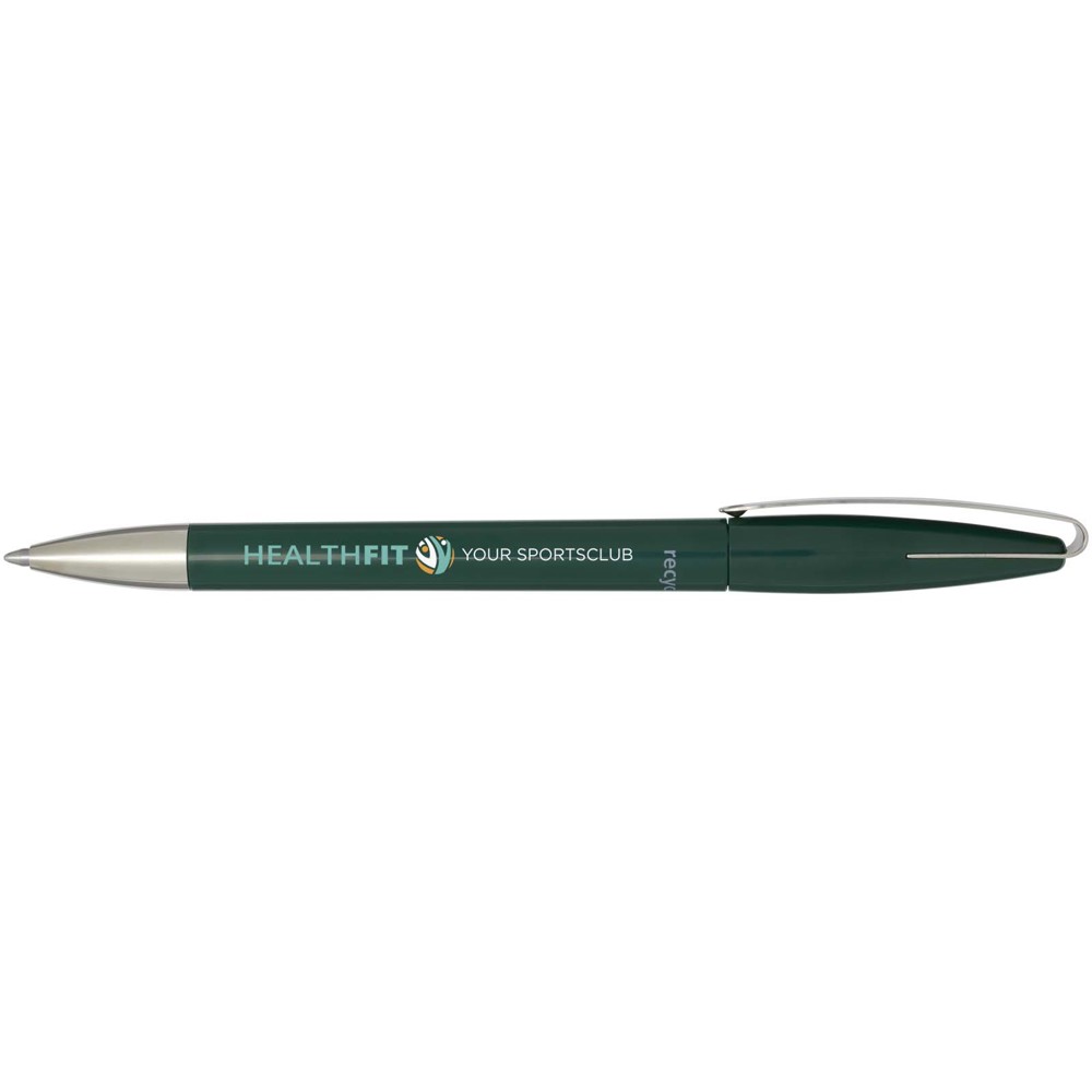 Ana recycled plastic ballpoint pen (blue ink)