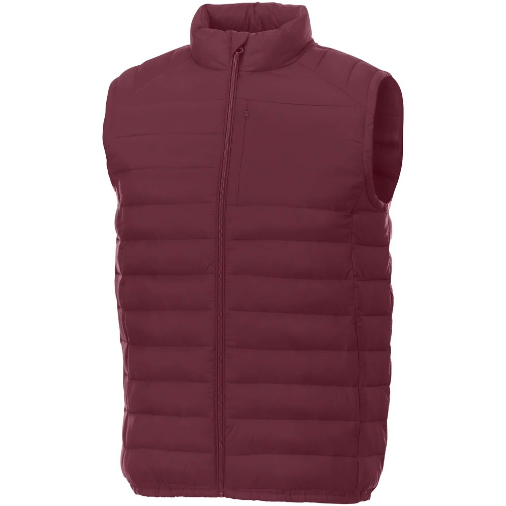 Pallas men's recycled insulated bodywarmer - Deep Burgundy