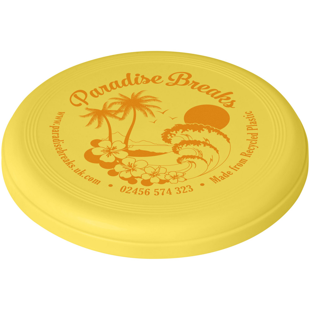 Crest recycled flying disc