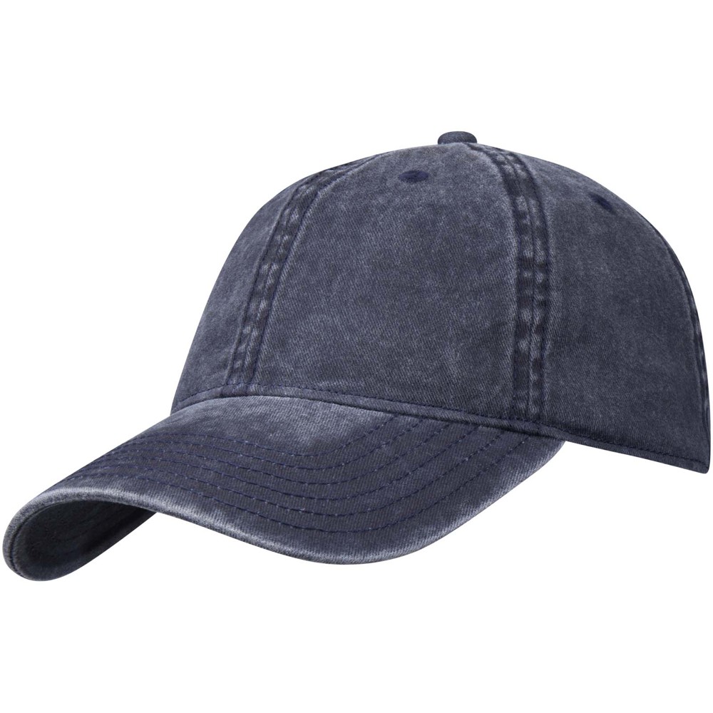 Grafton 6 panel 270 g/m² washed cap - Navy