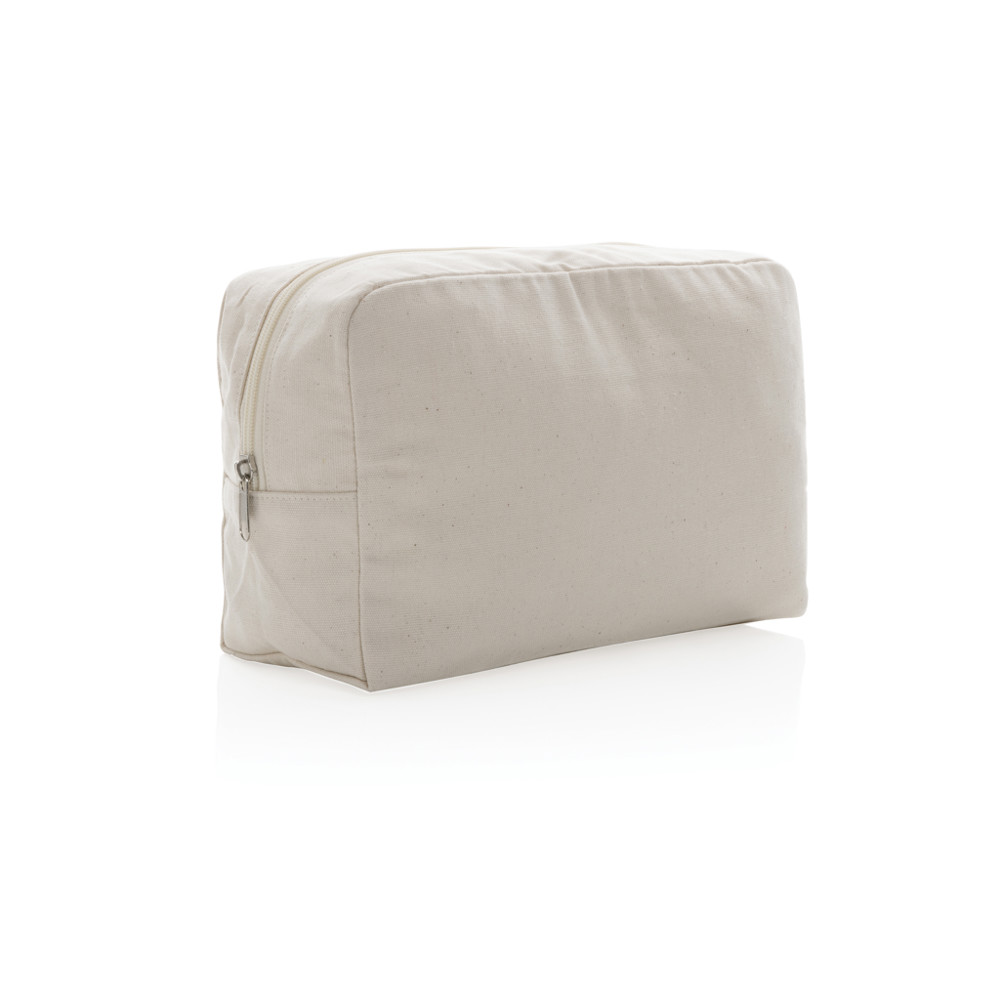 Impact Aware™ 285 gsm rcanvas toiletry bag undyed - off white (± PMS Natural)