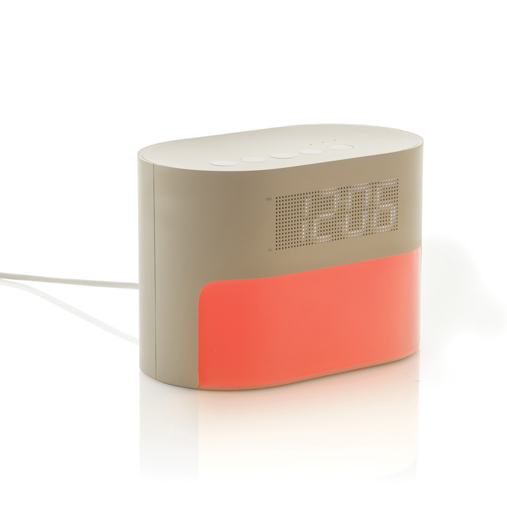 LumaRise RCS recycled plastic white noise alarm clock