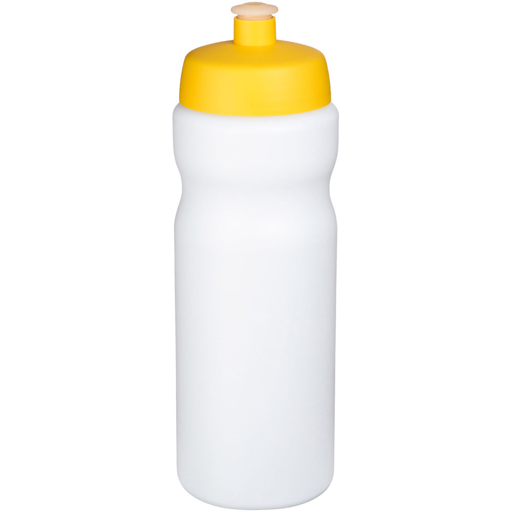 Baseline® Plus 650 ml sport bottle - White, Yellow