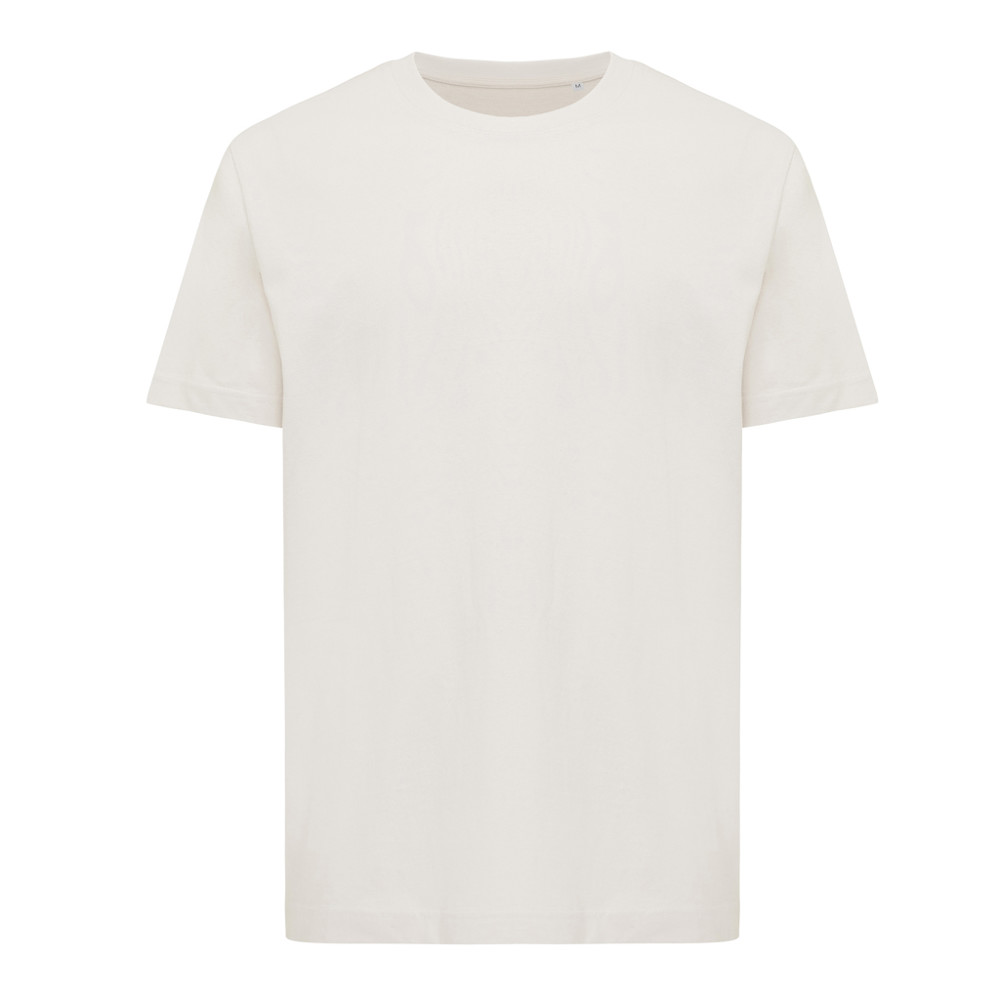 IQONIQ Kakadu relaxed recycled cotton t-shirt - ivory white (± PMS 12-2103 TCX)