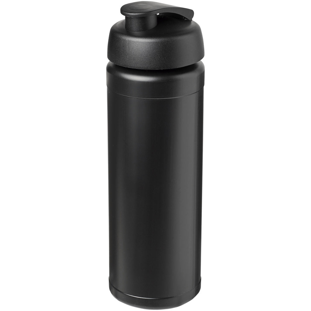 Baseline® Plus grip 750 ml flip lid sport bottle - Black