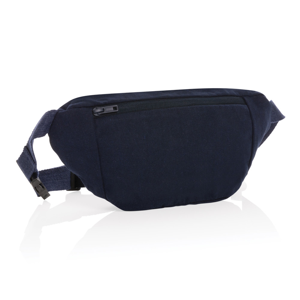 Impact AWARE™ 285gsm rcanvas hip bag undyed - navy (± PMS 539)