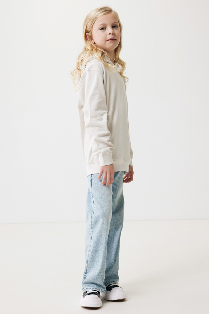 IQONIQ Yengo kids recycled cotton hoodie with sidepockets