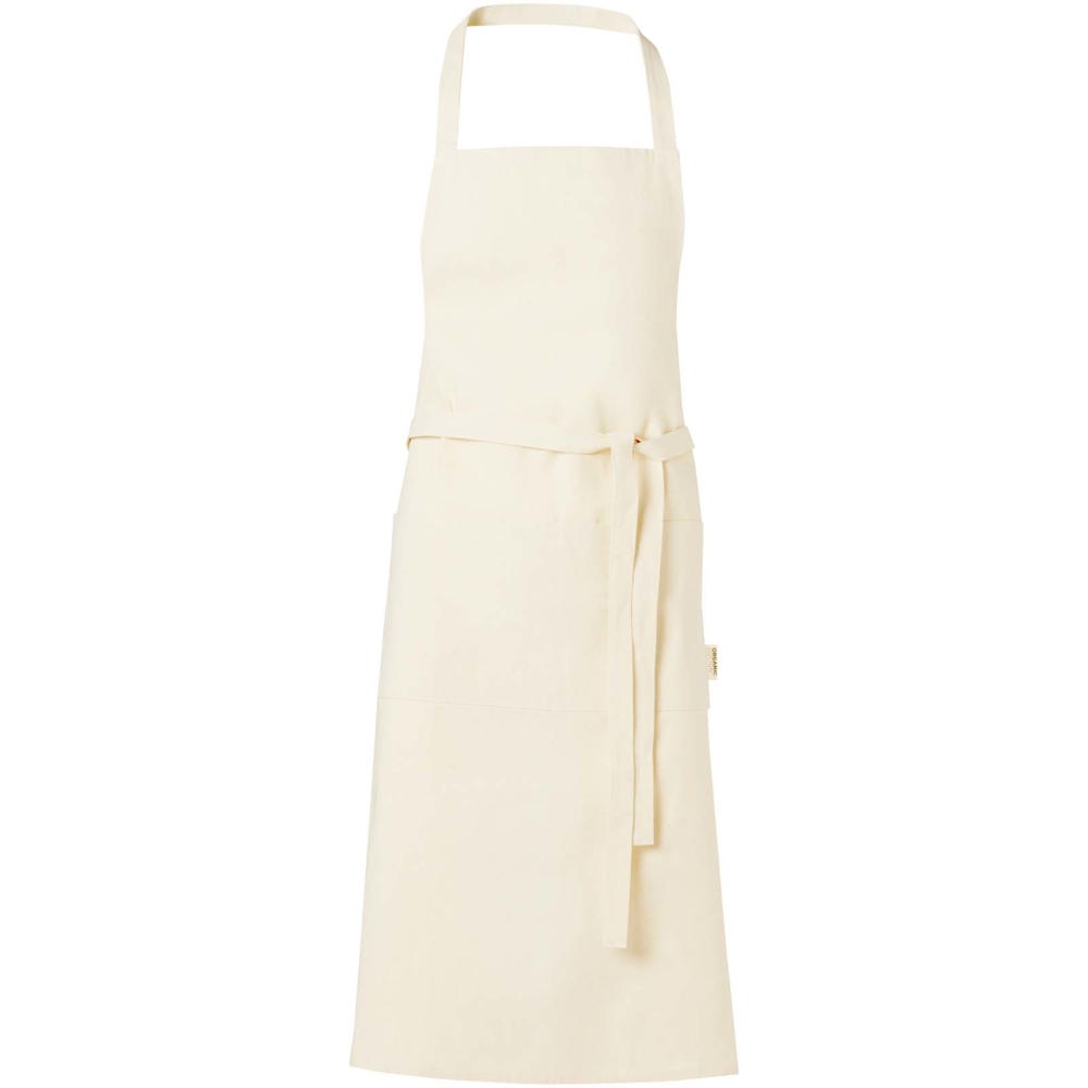 Odisha 200 g/m² OCS organic apron - Natural