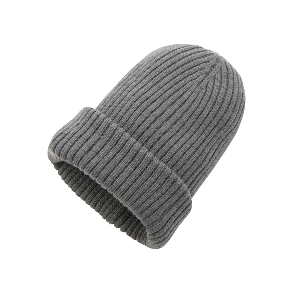Impact AWARE™ Polylana® double knitted beanie - anthracite (± PMS Cool Grey 11)