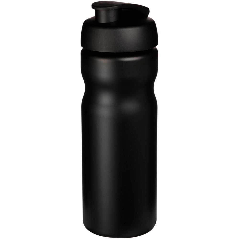 Baseline® Plus 650 ml flip lid sport bottle - Black